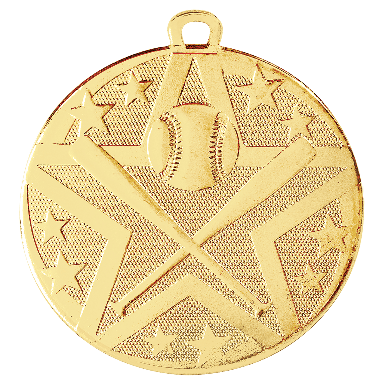 2" Bronze Superstar Baseball/Softball Medal