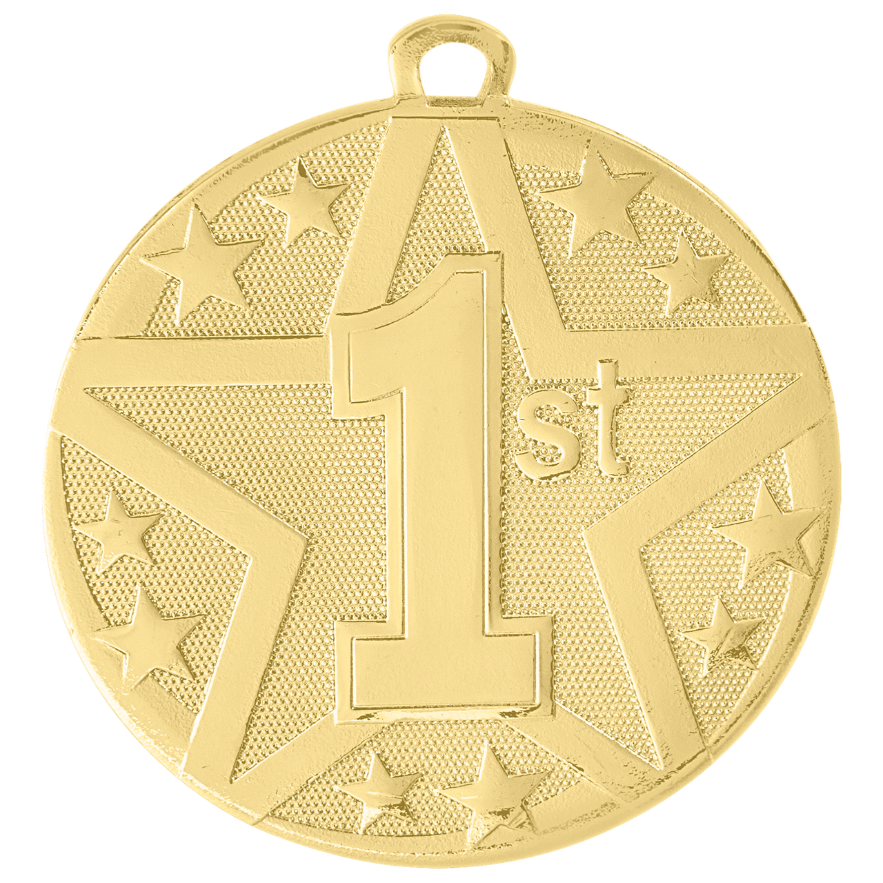 2" Gold Superstar 1st Place Medal