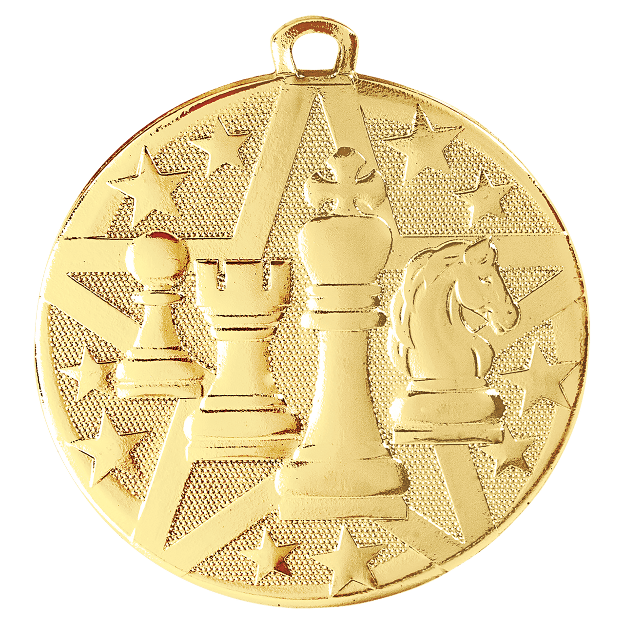 2" Bronze Superstar Chess Medal