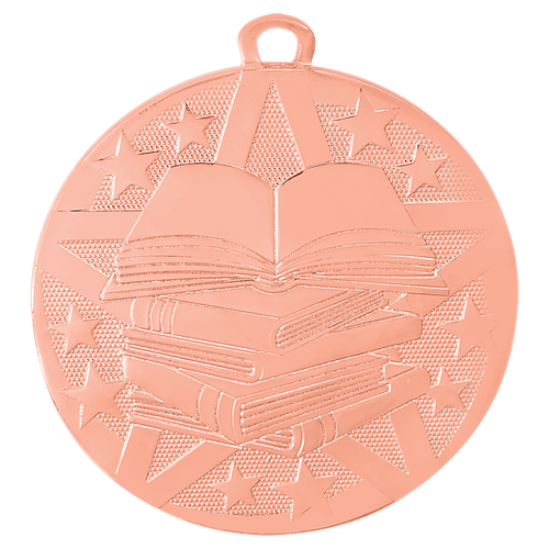 2" Bronze Superstar Reading Medal