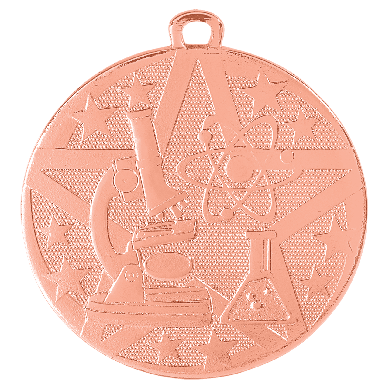 2" Silver Superstar Science Medal