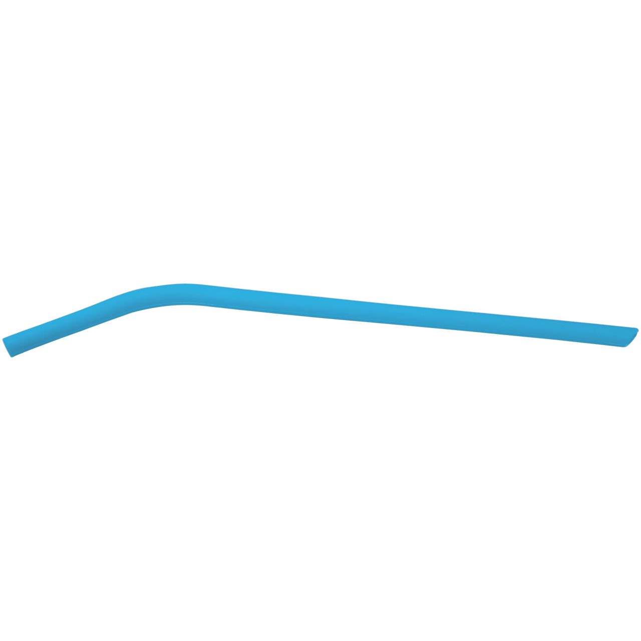 10" Purple Small Silicone Straw