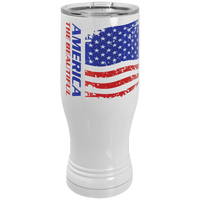 Thumbnail for White Sublimatable 20 oz. Polar Camel Pilsner with Clear Lid