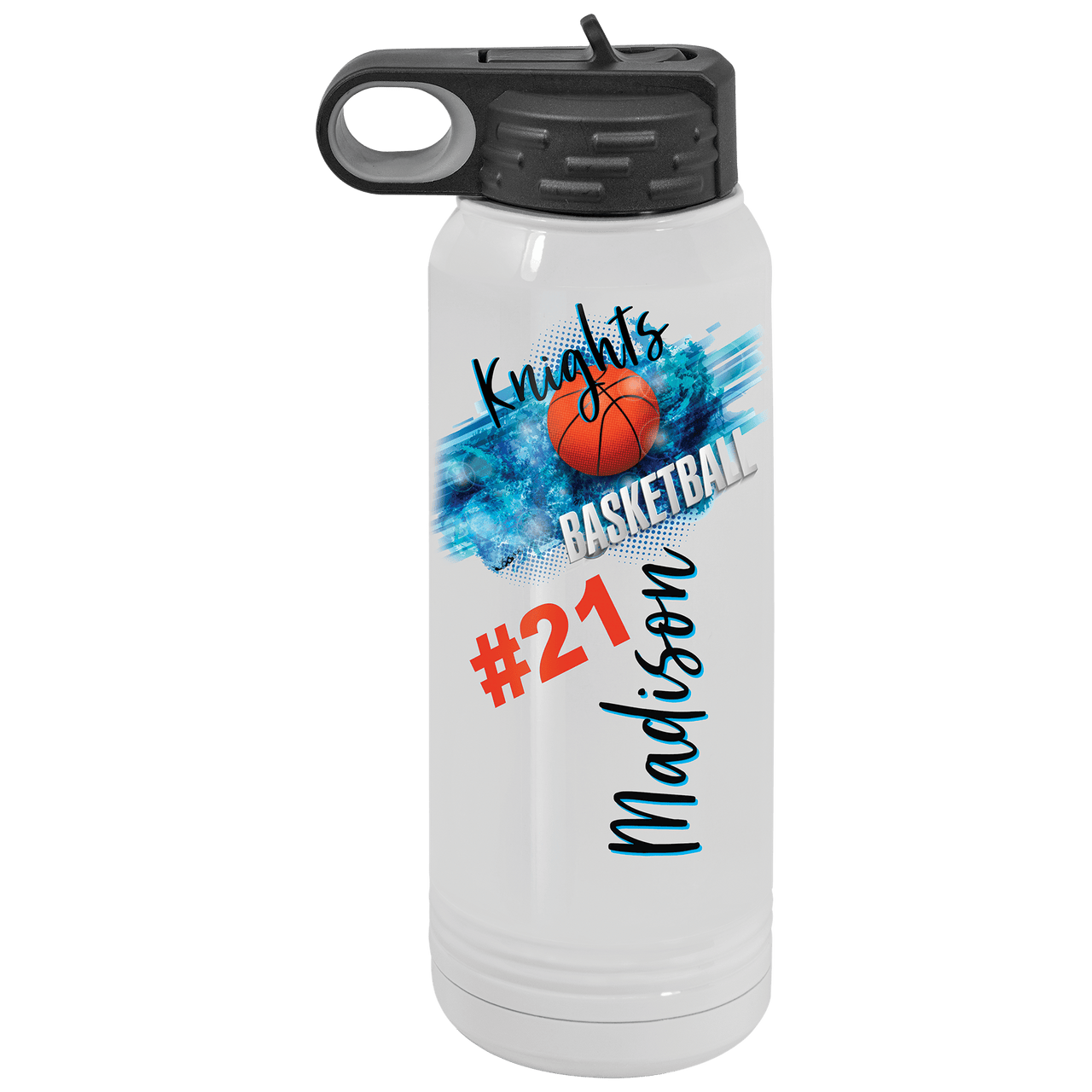 30 oz. White Sublimatable Polar Camel Water Bottle