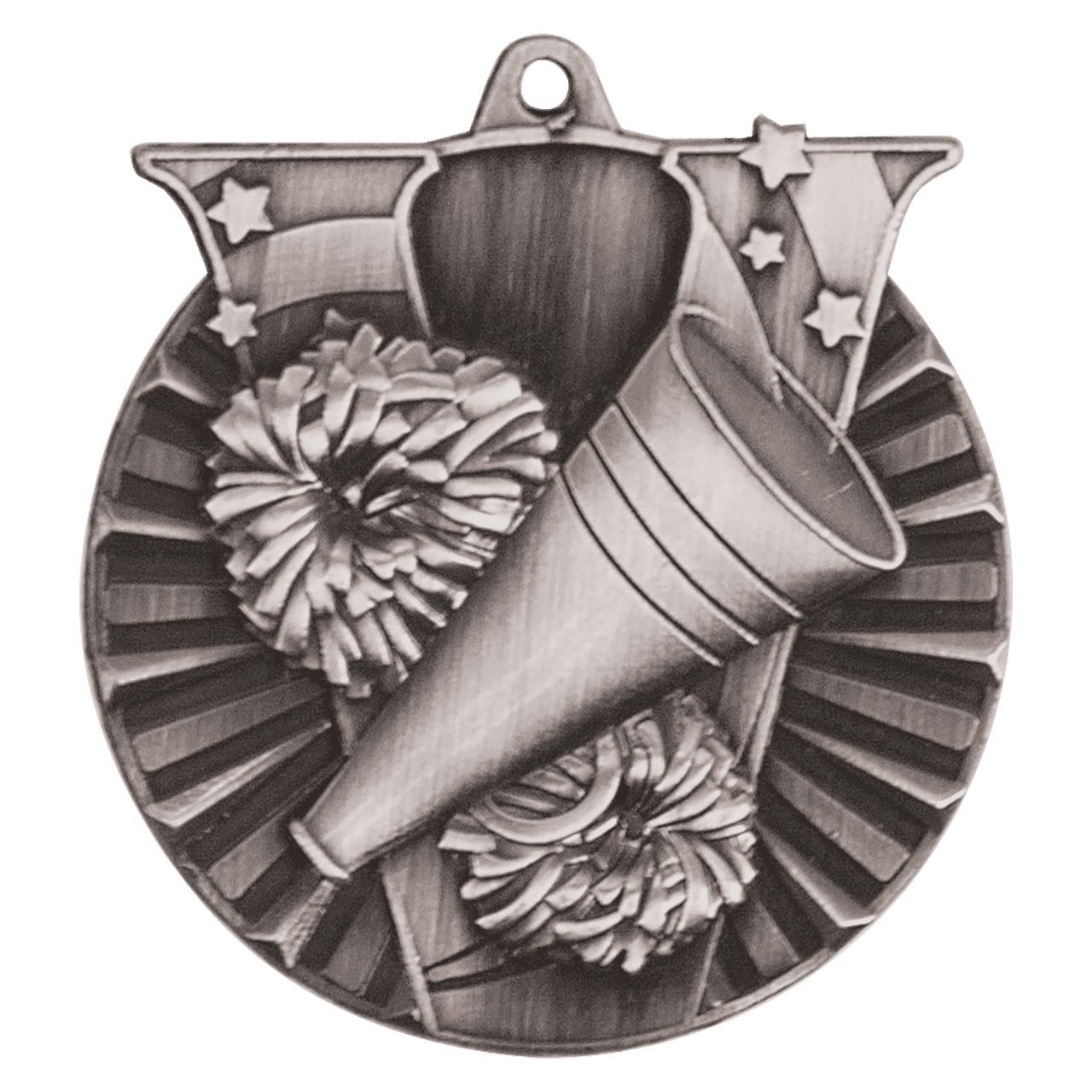 2" Antique Bronze Cheer Victory Medal