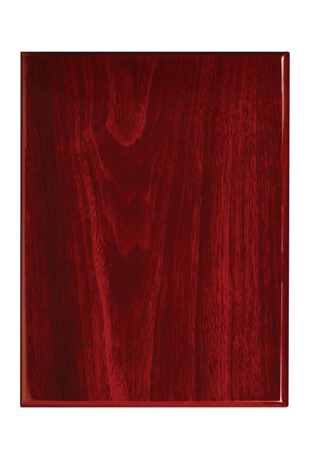12" x 15" Value Rosewood Piano Finish Plaque