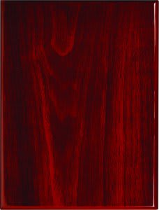 10 1/2" x 13" Value Rosewood Piano Finish Plaque
