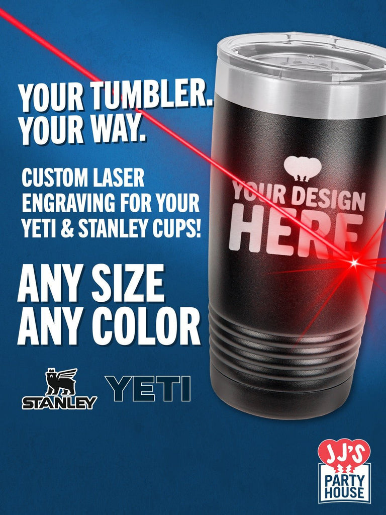 Bring Your Own Cup – Custom Laser Engraving Service